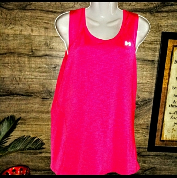 Under Armour Tank Top Size XL Heat Gear Semi Fit - Picture 3 of 10